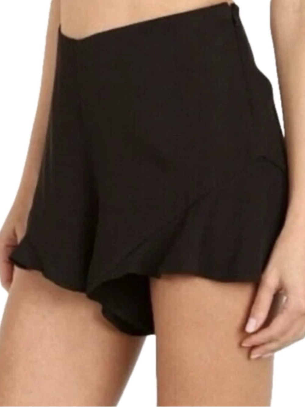 Free People Flirty Ruffle Shorts